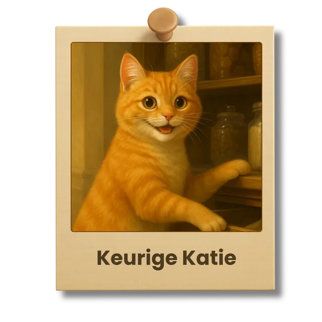 Keurige Katie — Organiseren